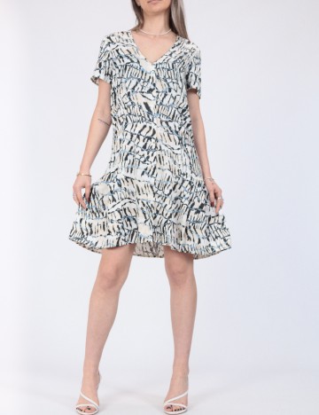 Rochie scurta Vero Moda, ecru