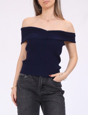 Top Vero Moda, bleumarin