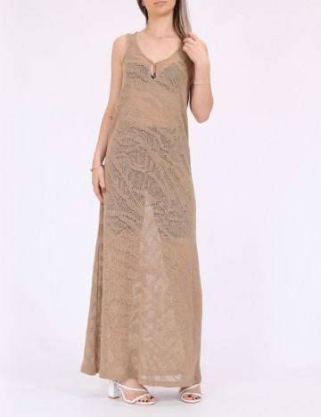 Rochie lunga Vero Moda, maro