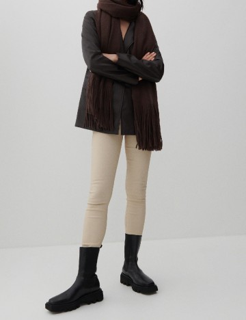 Pantaloni Reserved, bej