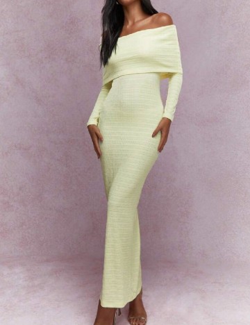 Rochie lunga Missguided, galben