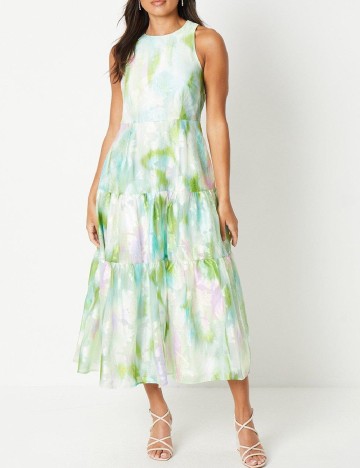 Rochie medie Coast, verde