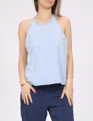 Top Vero Moda, albastru