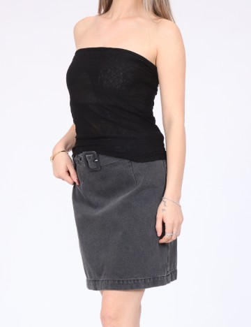 Top Vero Moda, negru