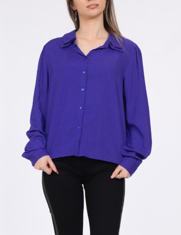 Camasa Pieces, albastru