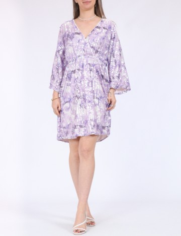 Rochie scurta Pieces, mov