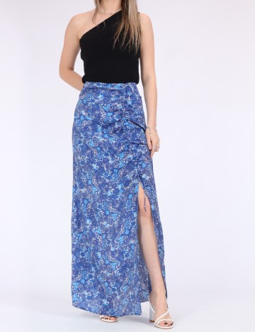 Fusta Vero Moda, albastru