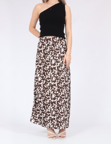 Fusta Only, maro/alb