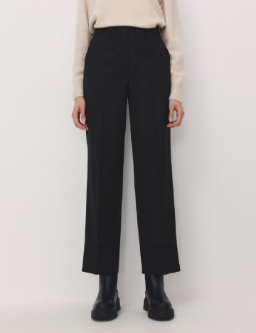 Pantaloni Reserved, negru