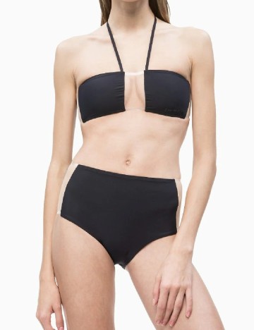 Sutien de baie Calvin Klein, negru
