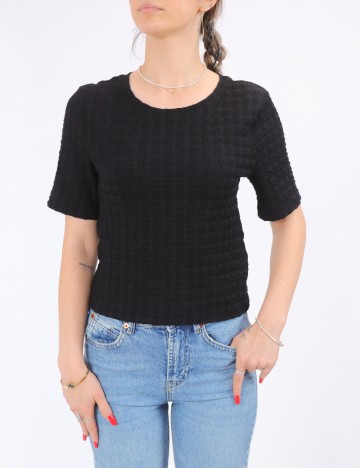 Tricou Pieces, negru