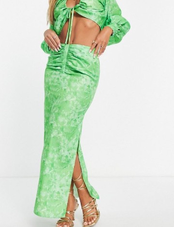 Fusta Pretty Lavish, verde