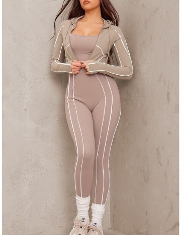 Hanorac PrettyLittleThing, bej