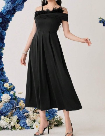 Rochie medie SHEIN, negru