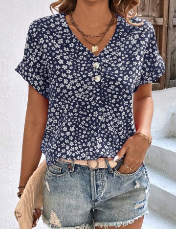 Bluza SHEIN, albastru