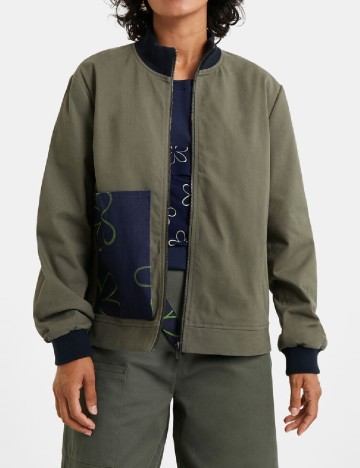 Jacheta Desigual, verde