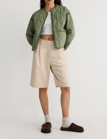 Geaca Reserved, verde