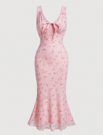 Rochie medie SHEIN, roz