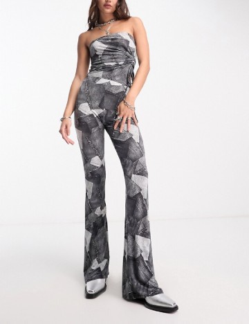 Pantaloni Tammy Girl, gri