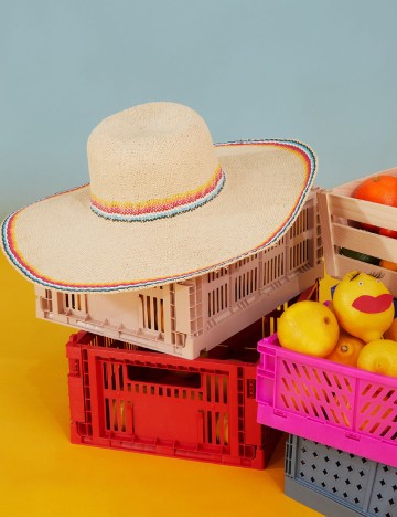 Palarie Accessorize, crem