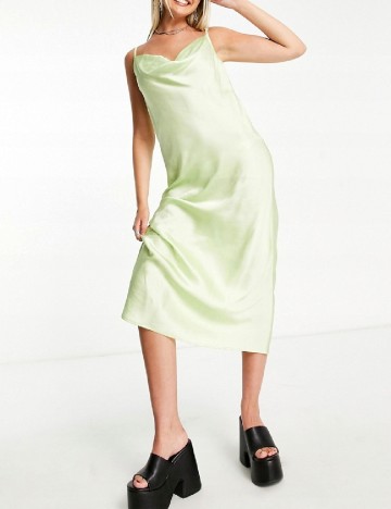 Rochie lunga fire&glory, verde