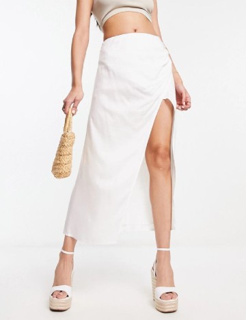 Fusta ASOS, alb