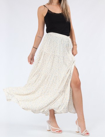 Fusta Miss Selfridge, ecru