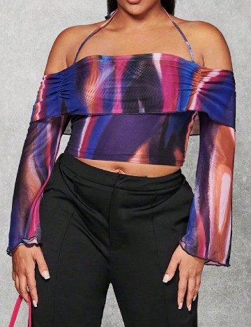 Top SHEIN CURVE, mix culori