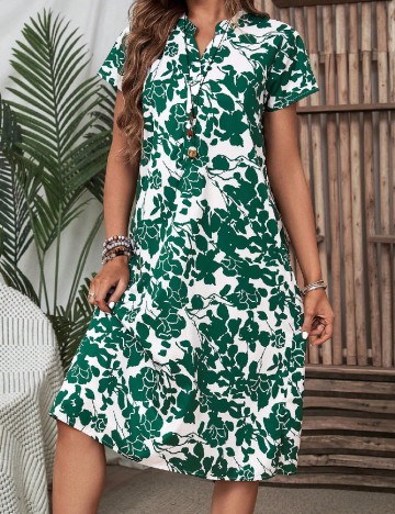 Rochie medie SHEIN, verde