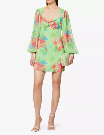 Rochie scurta Pretty Lavish, verde