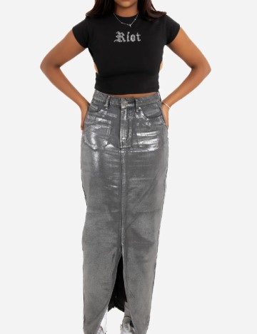 Top LIQUOR N POKER, negru