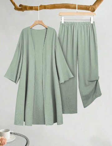 Compleu SHEIN CURVE, verde