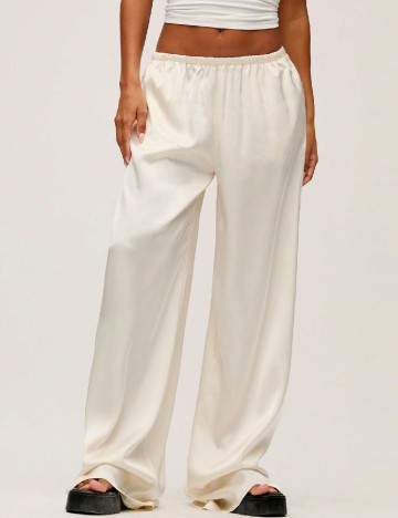 Pantaloni SHEIN, ecru