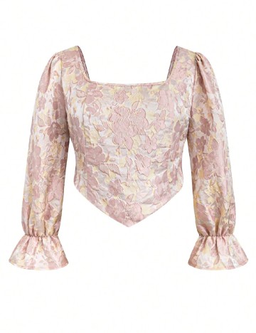 Top SHEIN CURVE, roz