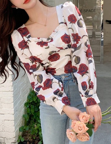 Top Dazy, floral