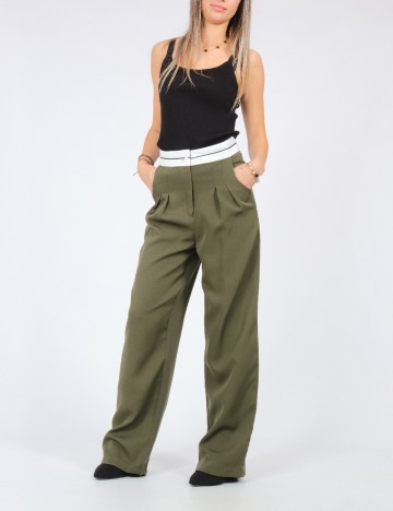 Pantaloni SHEIN, kaki
