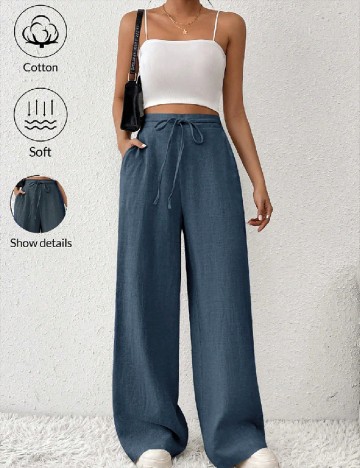 Pantaloni SHEIN, albastru