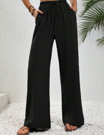Pantaloni SHEIN, negru