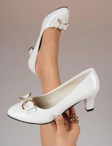 Pantofi SHEIN, alb