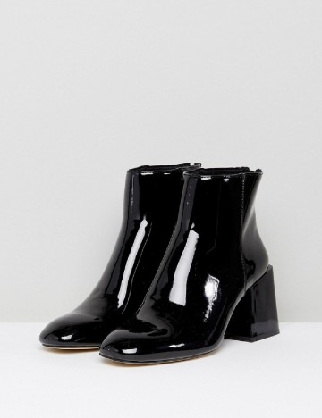 Botine Stradivarius, negru