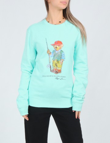 Bluza Polo Ralph Lauren, turcoaz