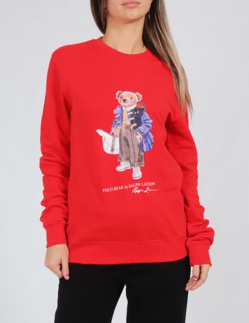 Bluza Polo Ralph Lauren, rosu