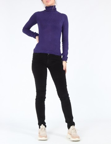 Pantaloni Zra, negru