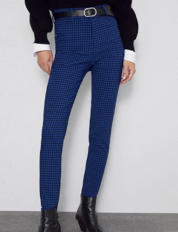 Pantaloni Zara, albastru