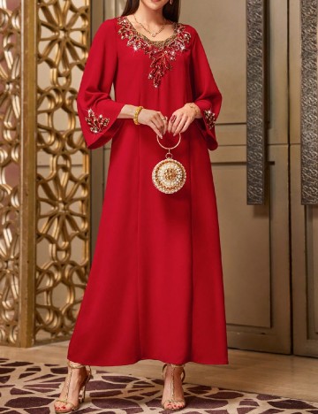 Rochie lunga SHEIN, rosu