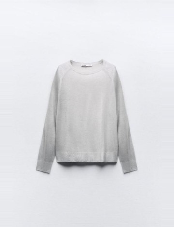 Bluza Zara, argintiu