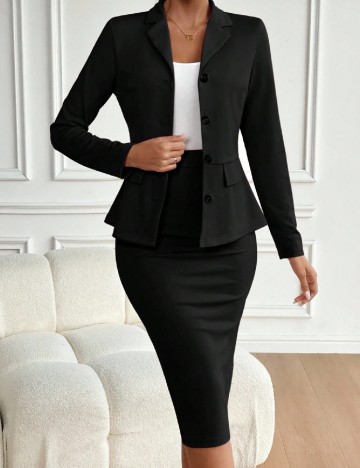 Compleu SHEIN, negru