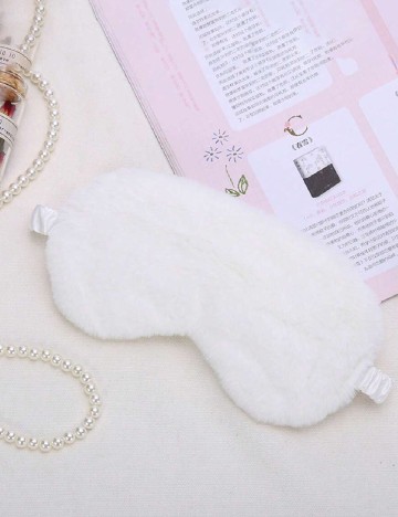 Set masca de ochi 2 bucati SHEIN, alb/gri