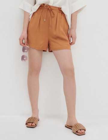 Pantaloni scurti House Brand, maro, XS