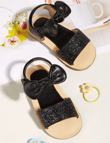 Sandale Shein Kids, negru, 25